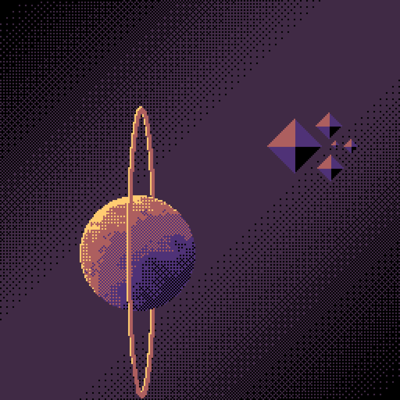 Space scenery